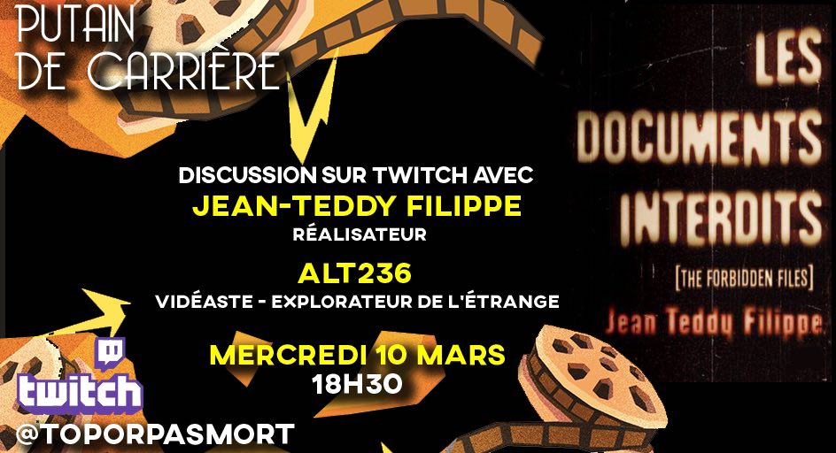 Retour sur « Les Documents interdits » ce mercredi 10 mars avec Jean-Teddy Filippe et Alt+236 – La Lettre à Jal